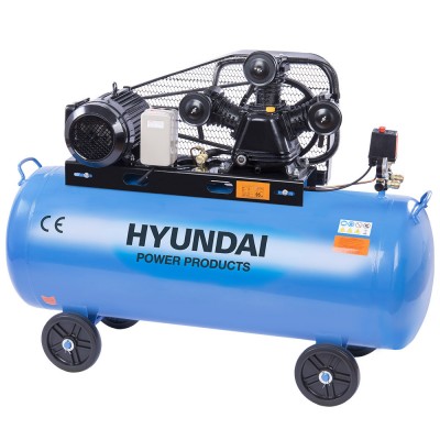 Hyundai HYD-200L/V3 Olajos kompresszor, 380V/3000W, 10 bar