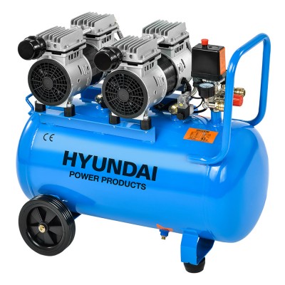 Hyundai HYD-50F Csendes olajmentes kompresszor, 8 bar