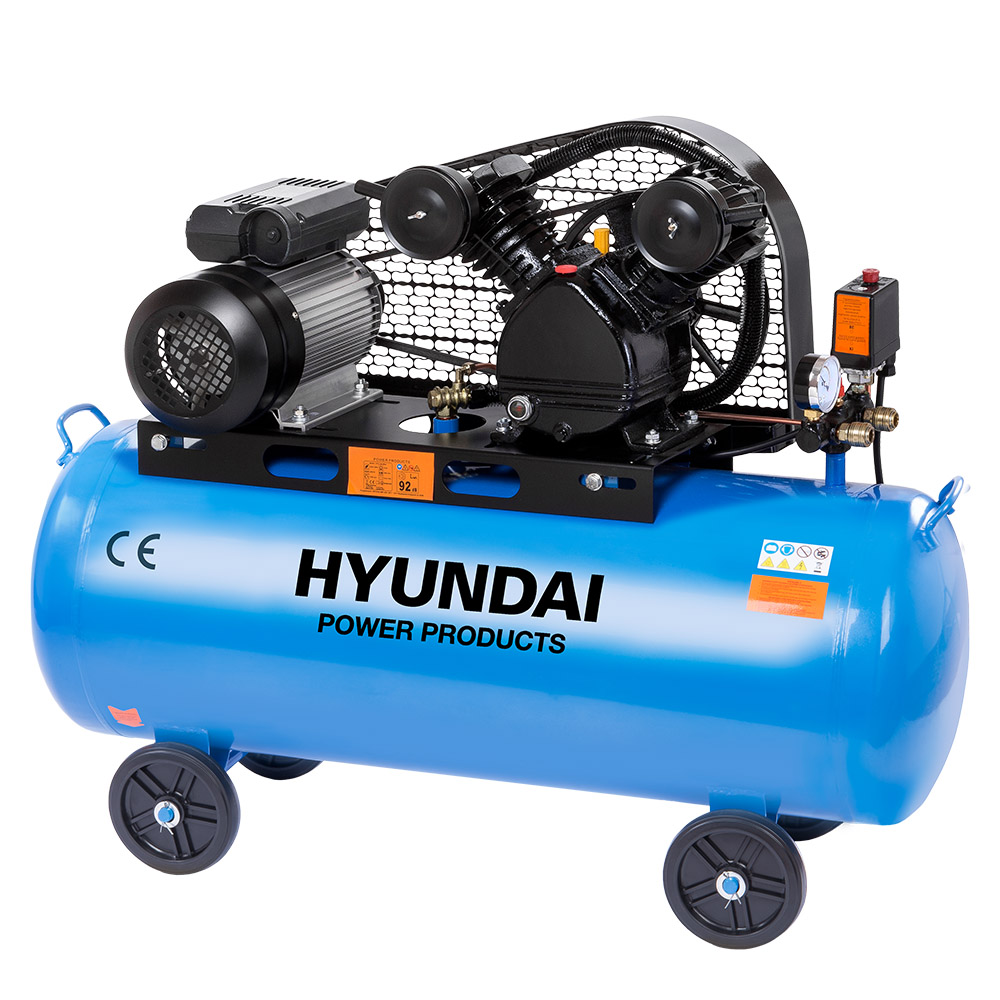 Hyundai HYD-100L/V2, 8bar, 240V/2200W Olajos Kompresszor